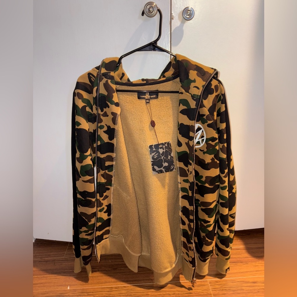 Bape zip up